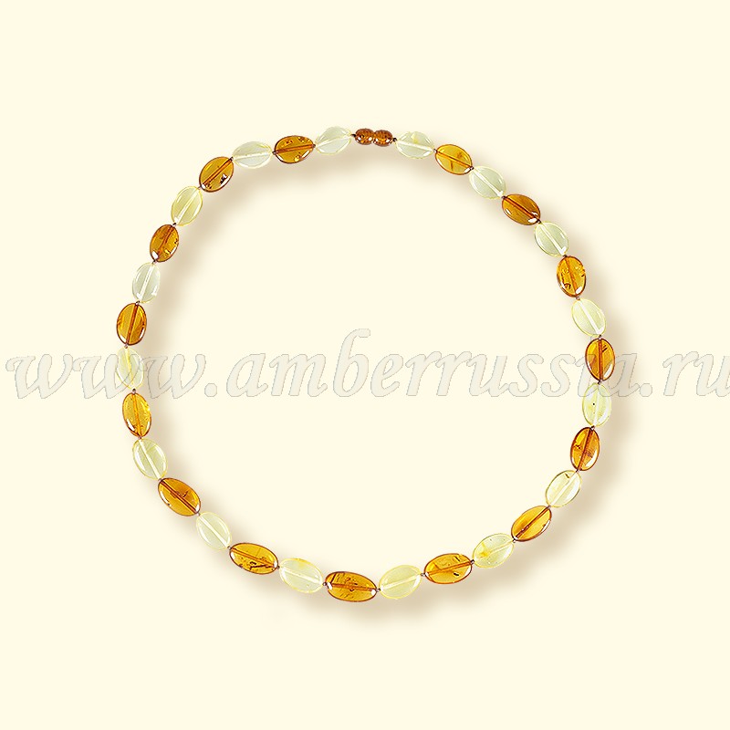 Бусы Янтарь