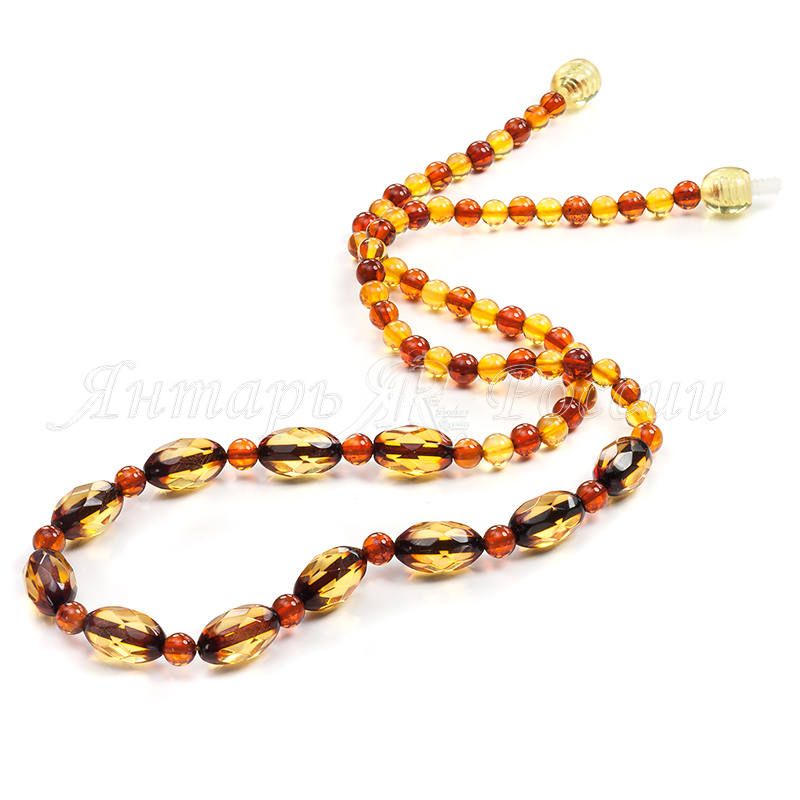Бусы Янтарь