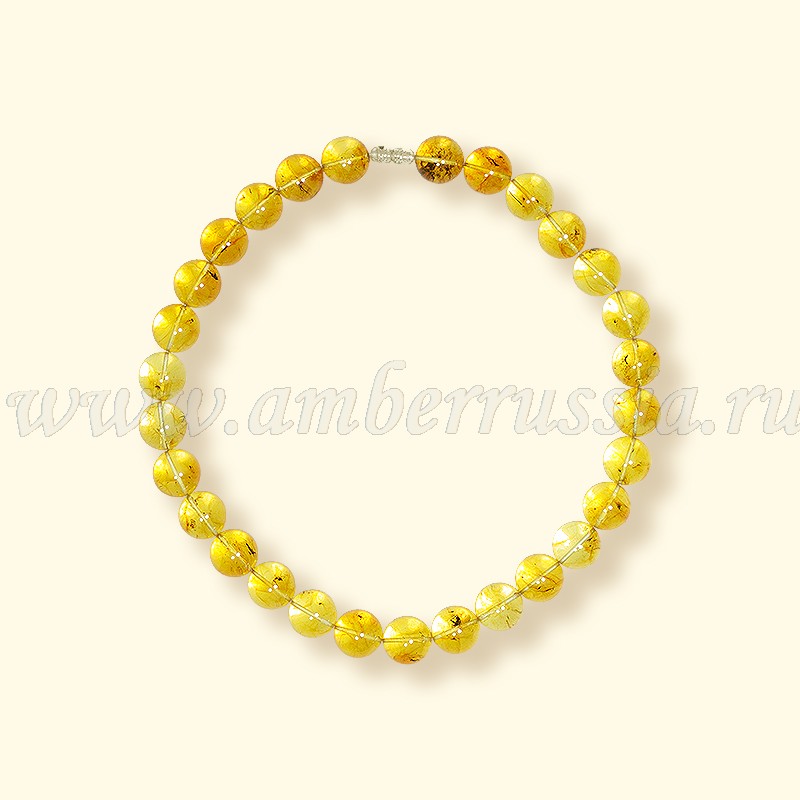 Бусы Янтарь П, инклюз