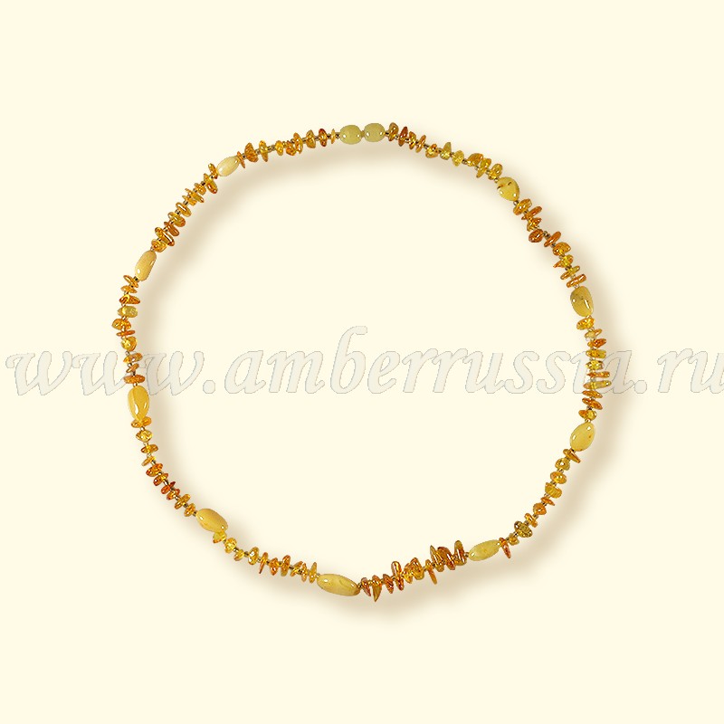 Бусы Янтарь