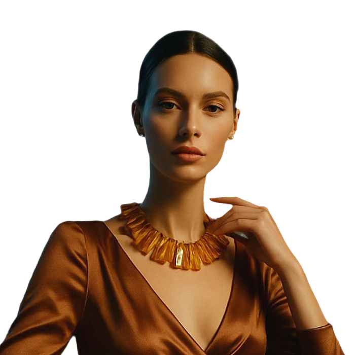  Главная премьера осени - ваше янтарное колье