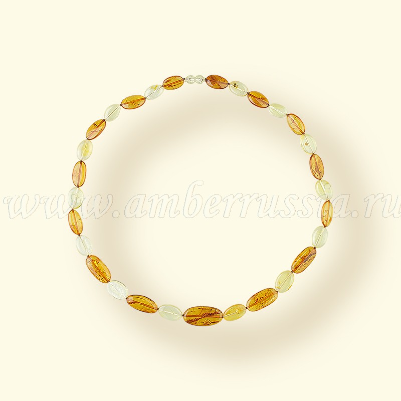 Бусы Янтарь