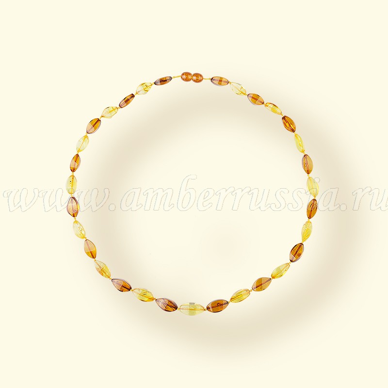 Бусы Янтарь