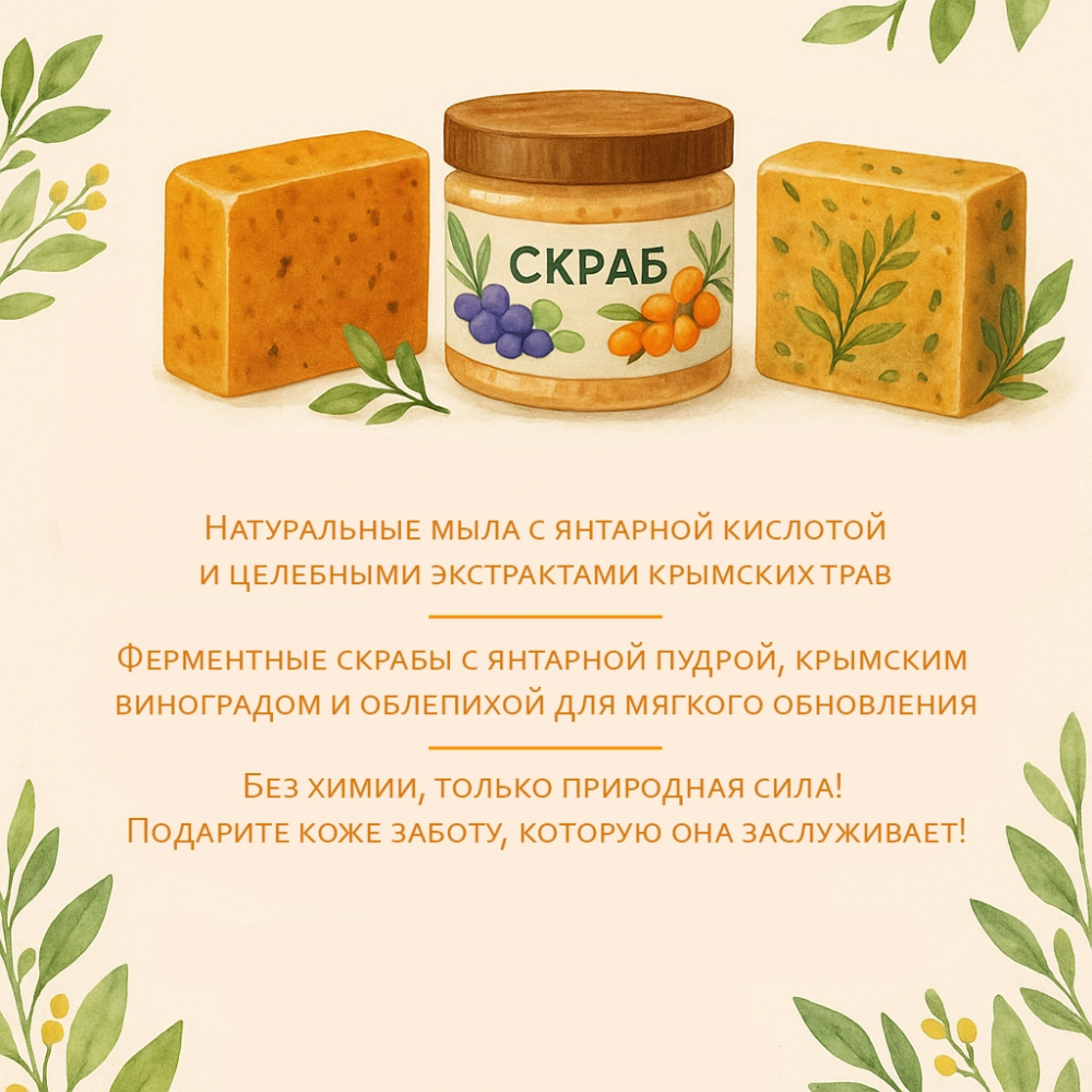 Новая линейка натуральной косметики для сияющей кожи со скидкой 20%!