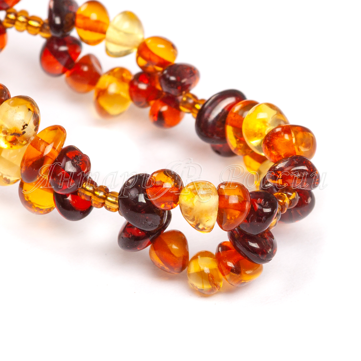 Янтарный браслет