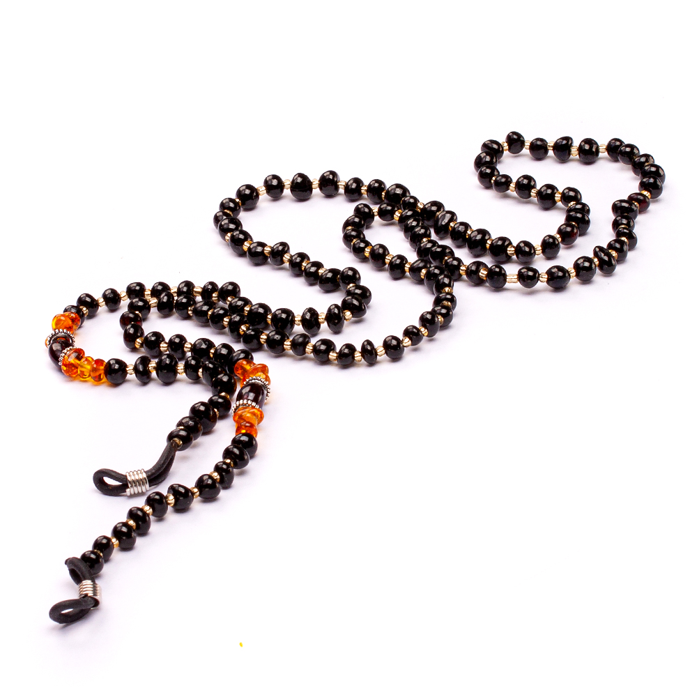 Бусы для очков Янтарь