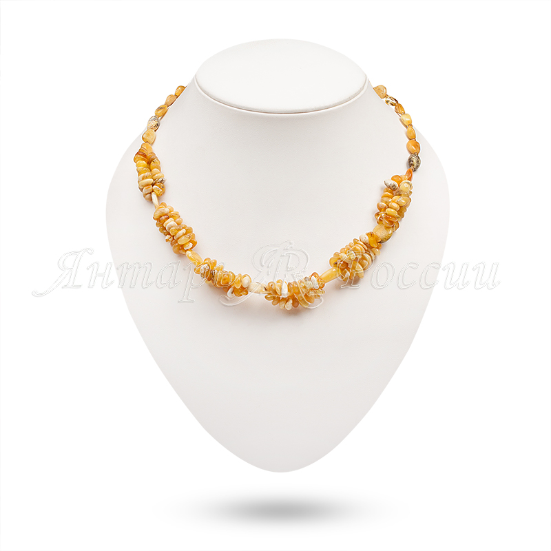 Бусы Янтарь