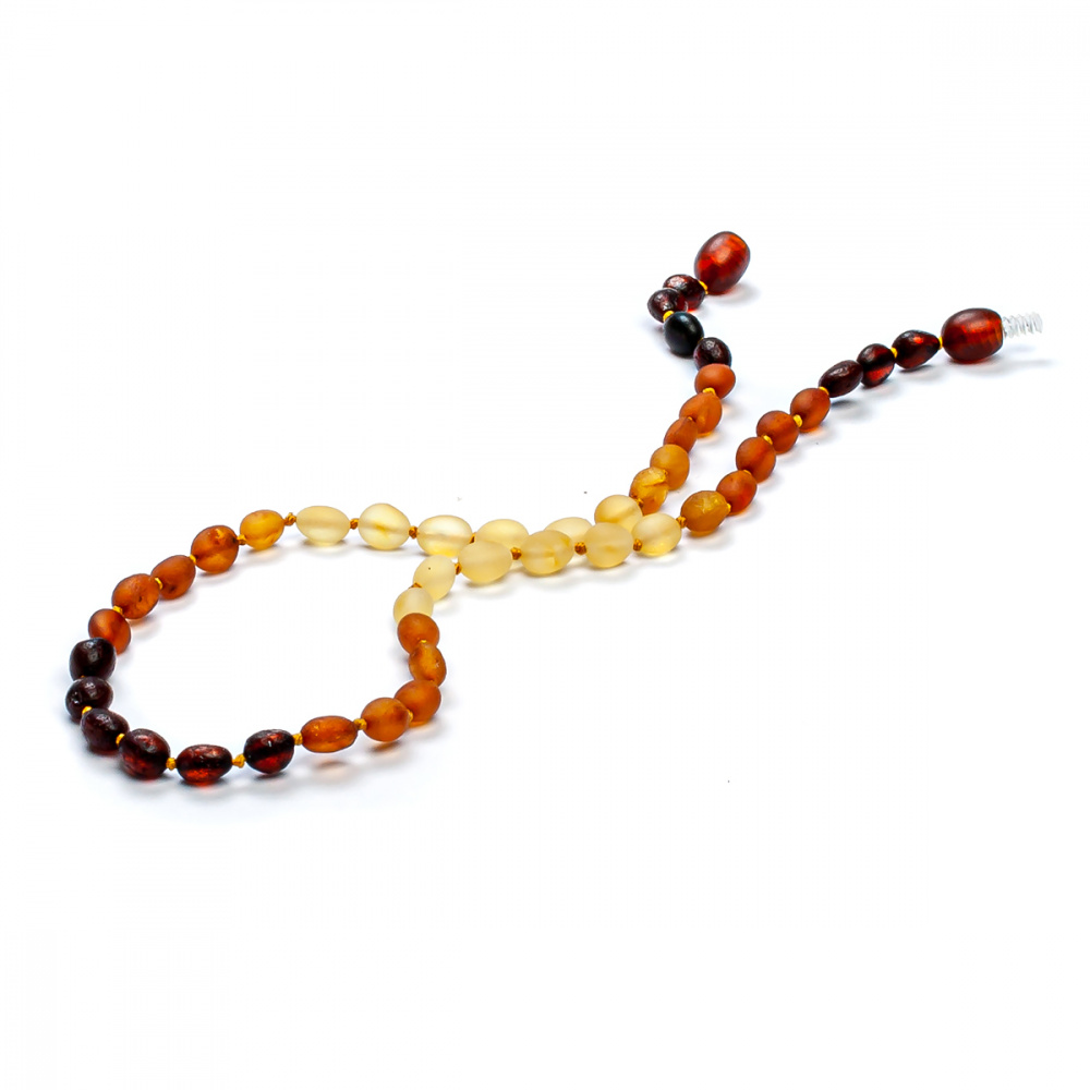 Бусы детские, янтарь