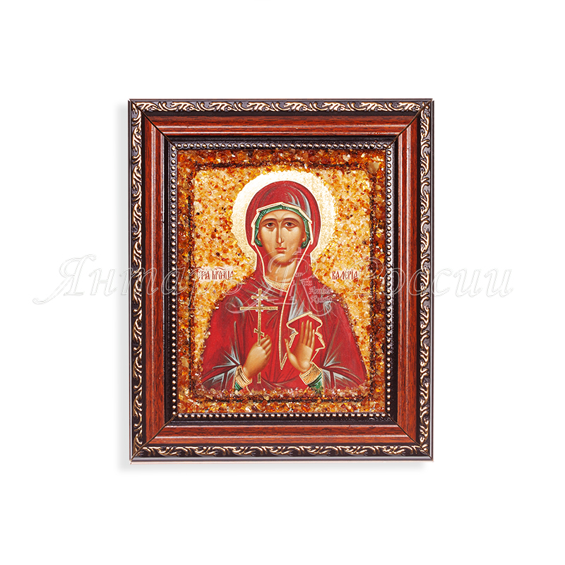 Икона св.Валерия Янтарь