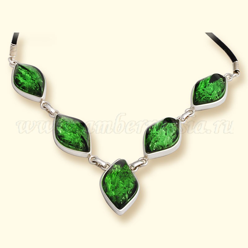 Колье Бернит, посеребрение Колье Бернит, посеребрение