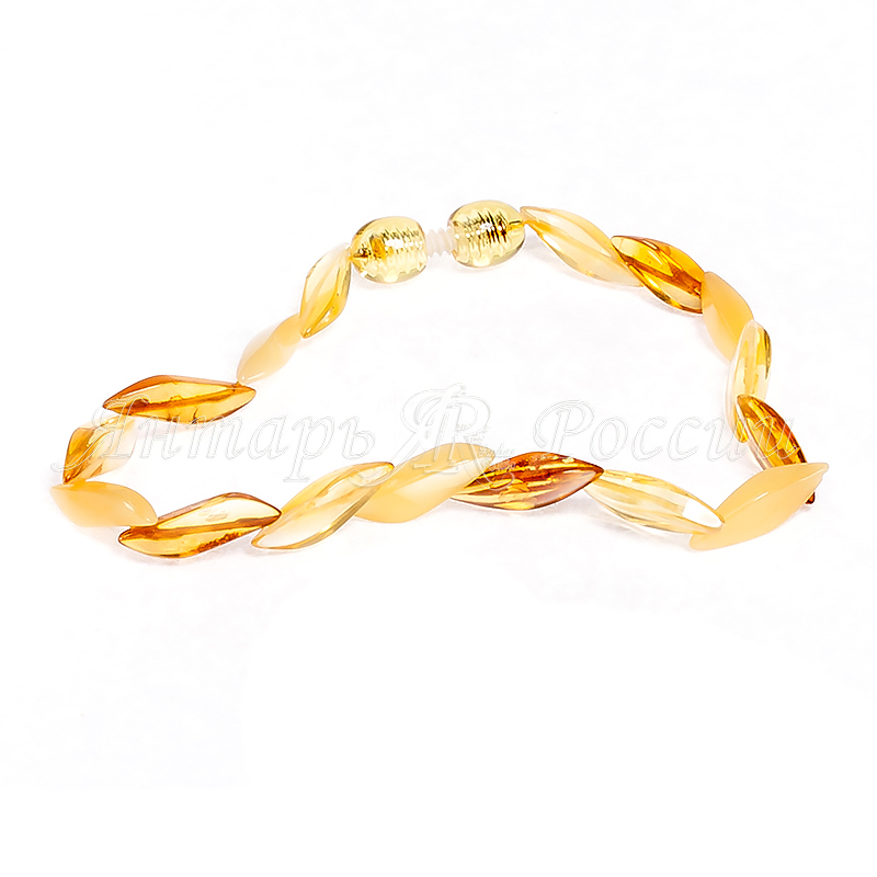 Браслеты янтарные