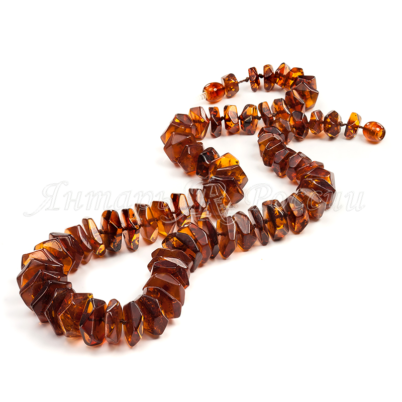 Бусы Янтарь