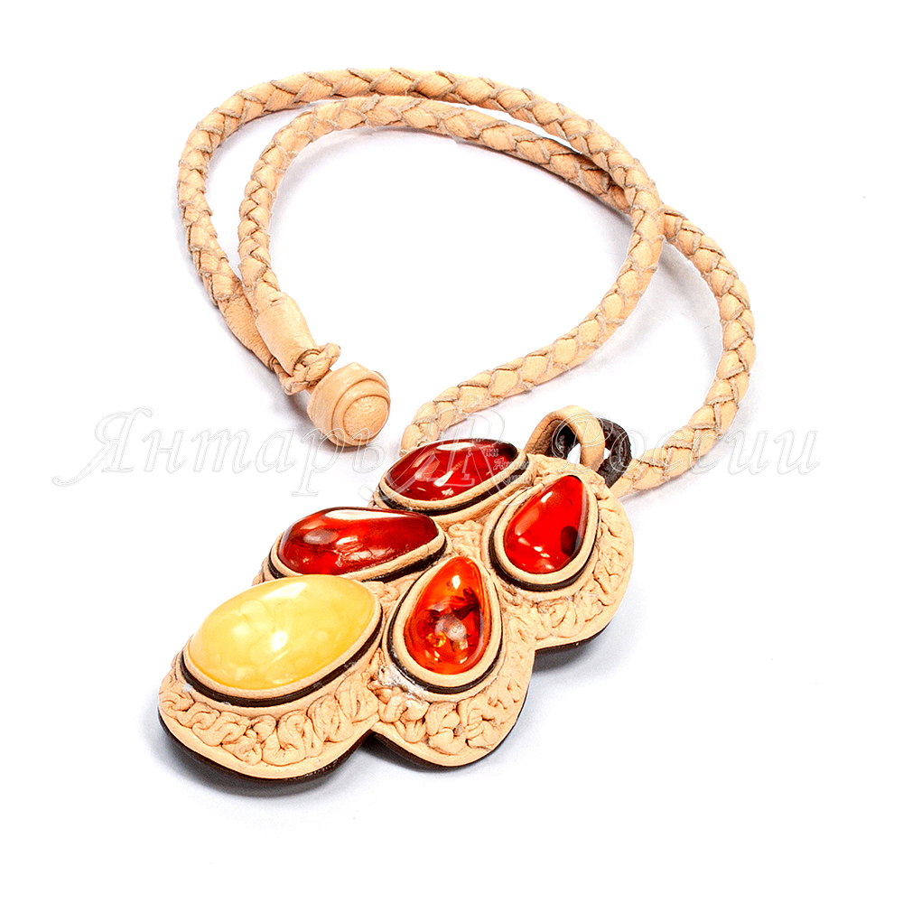 Украшения кожа, Янтарь Украшения кожа, Янтарь