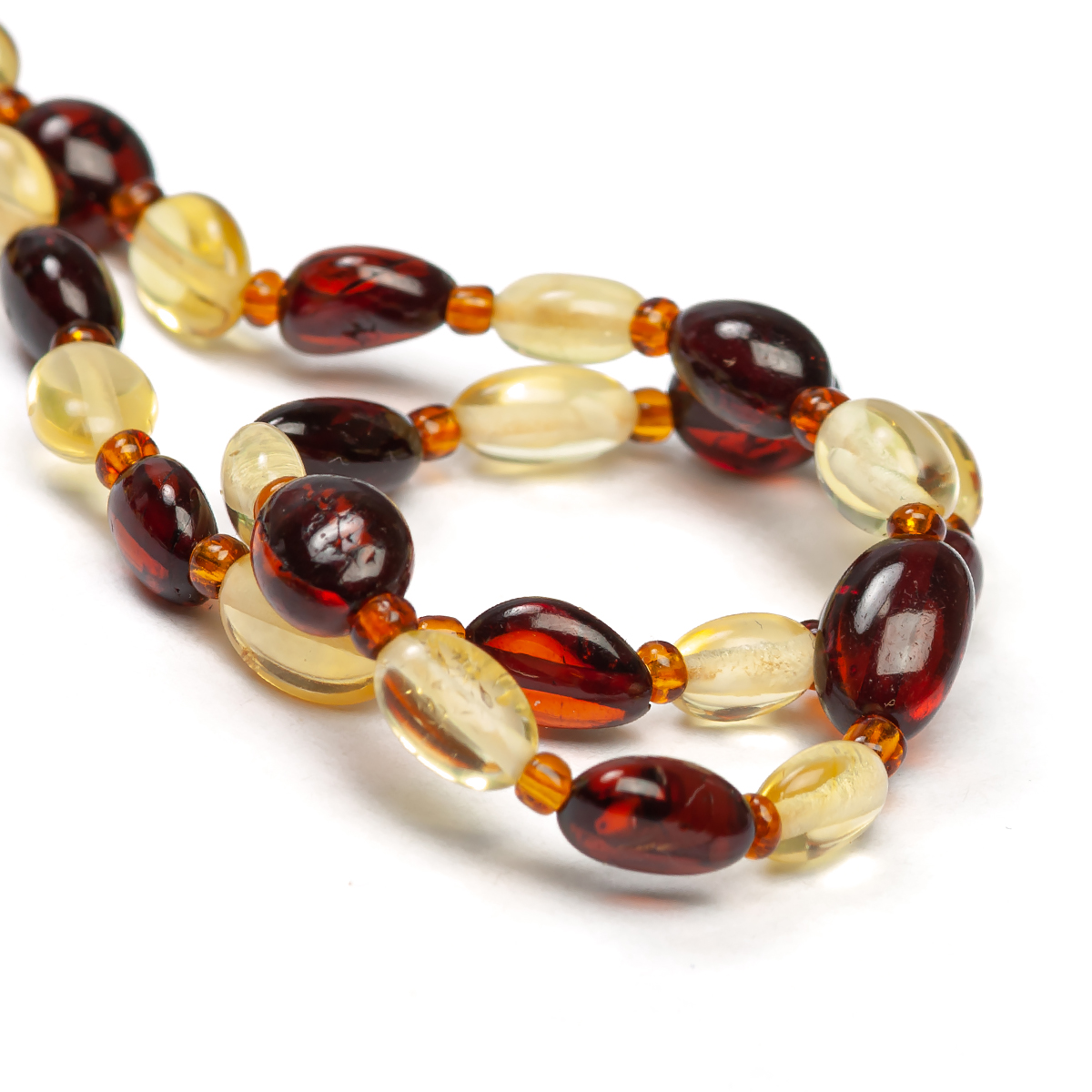 Бусы для очков Янтарь