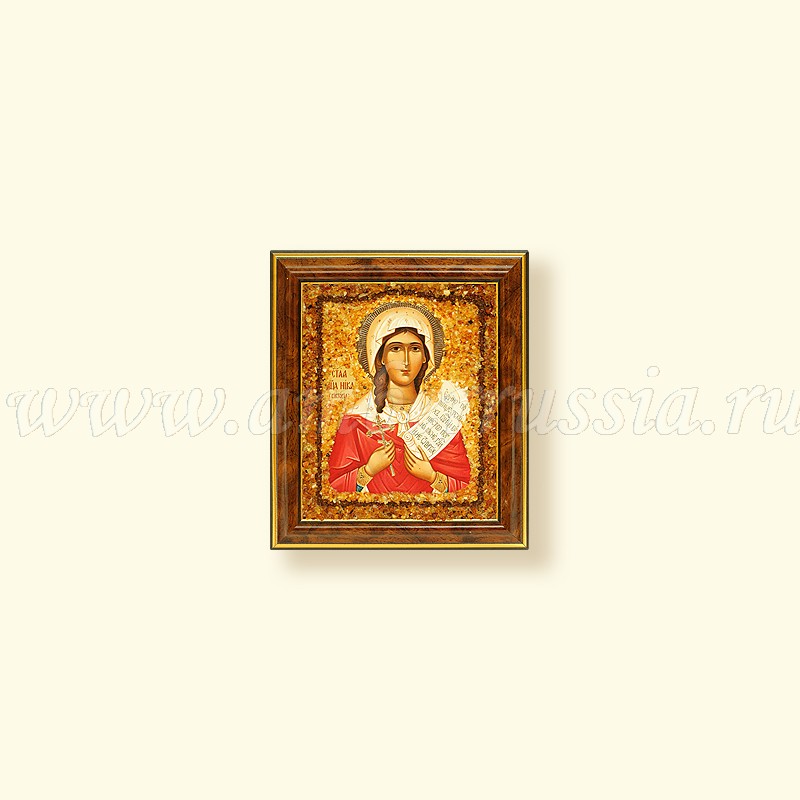 Икона св.Виктория Янтарь